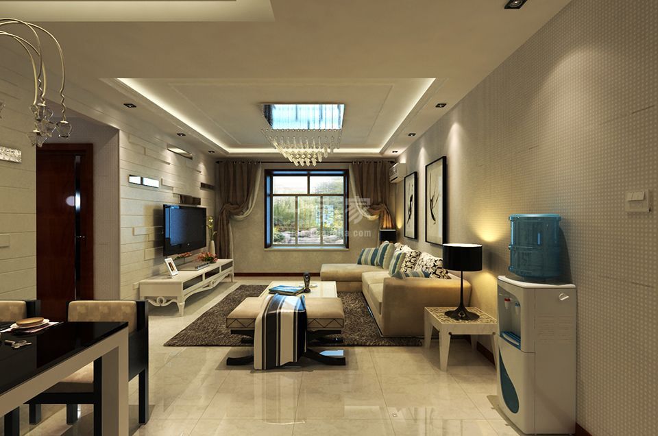 -中海城130平米现代风格设计方案