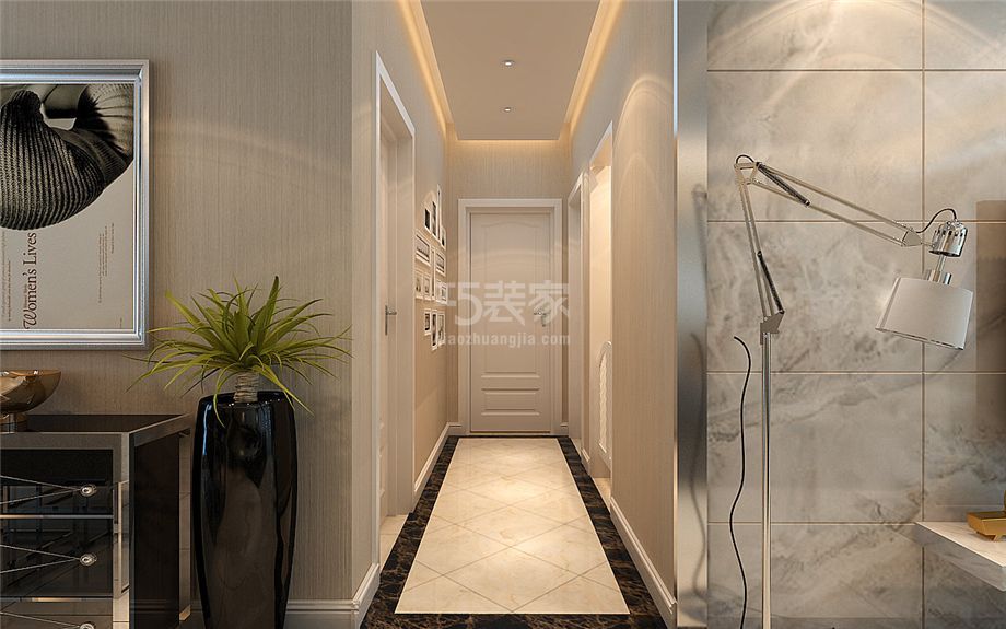 -卡布奇诺国际社区138平简约风格设计方案