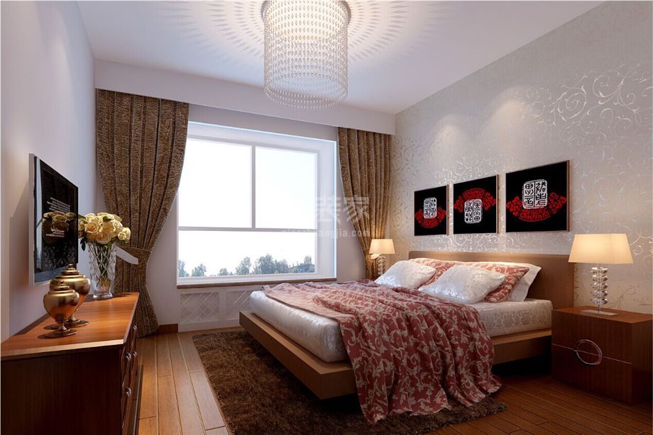 -领汇双河湾90平简约风格设计方案