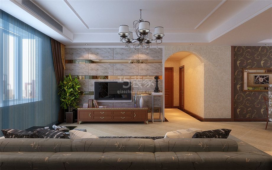 -领汇双河湾90平简约风格设计方案