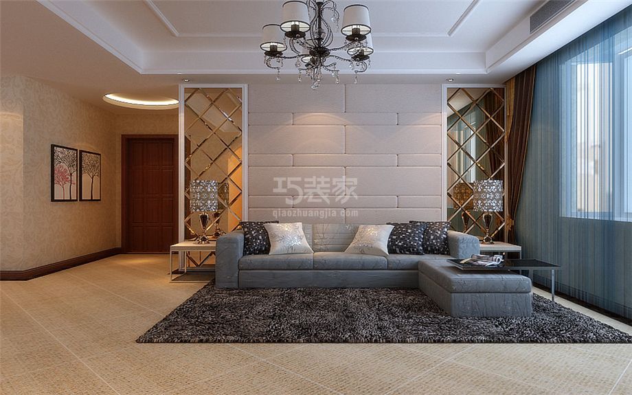 -领汇双河湾90平简约风格设计方案