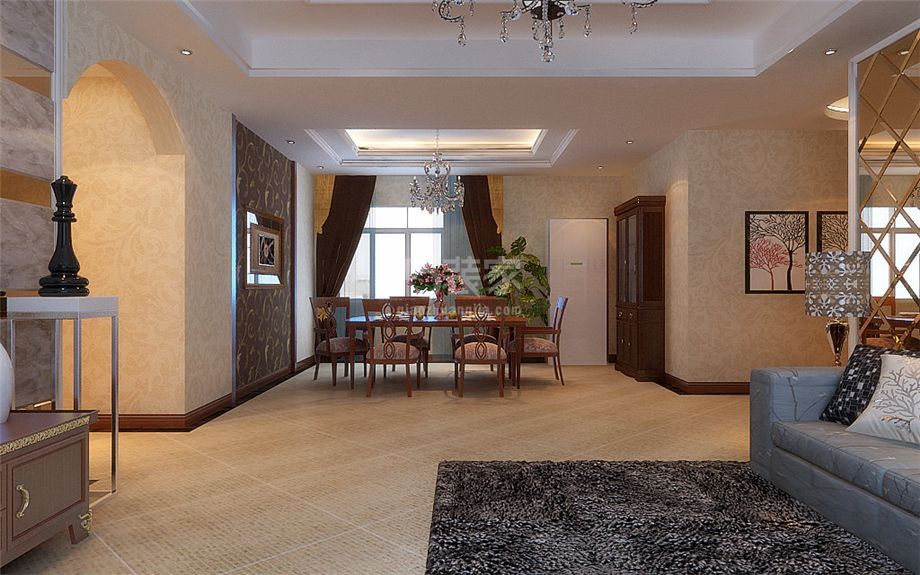 -领汇双河湾90平简约风格设计方案