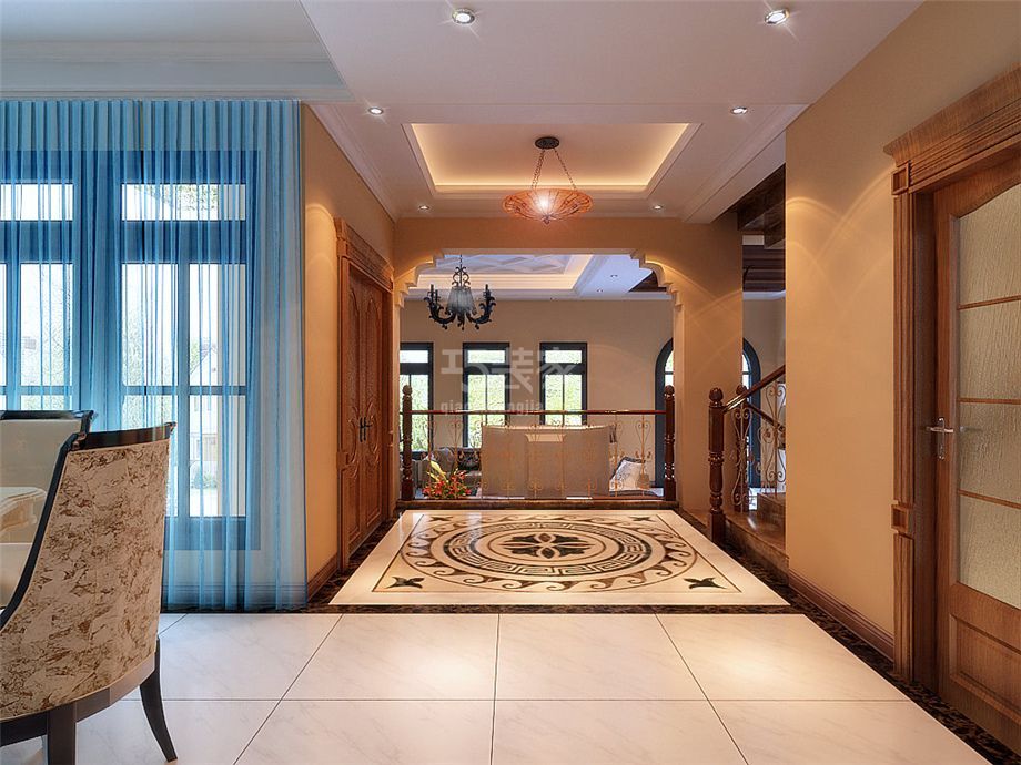 -阳光台365复式简欧风格设计方案