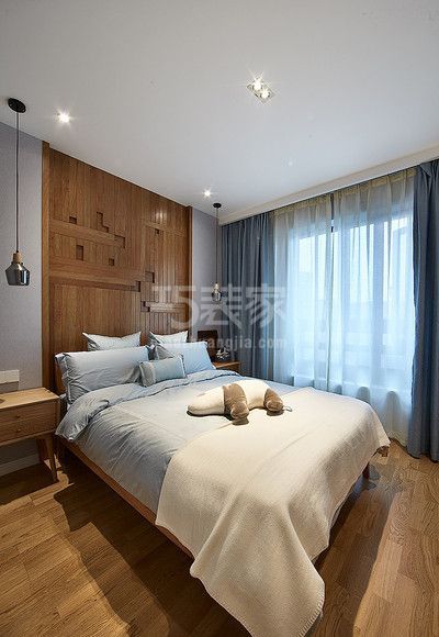 卧室-旺座城·海德堡88平简约风格设计