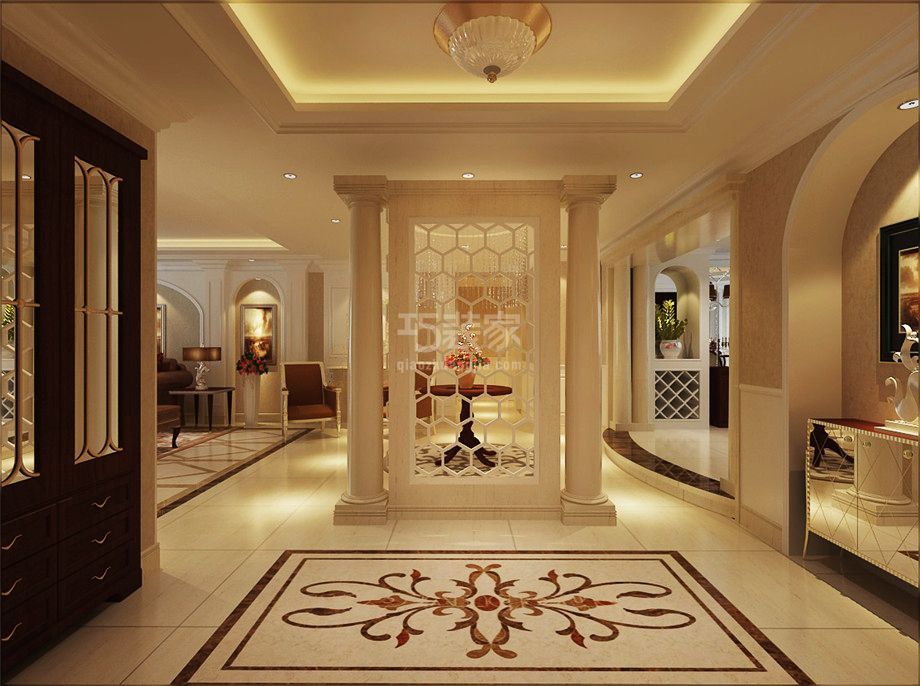 巧装家 门厅玄关-莱安逸辉220平方欧式风格设计方案
