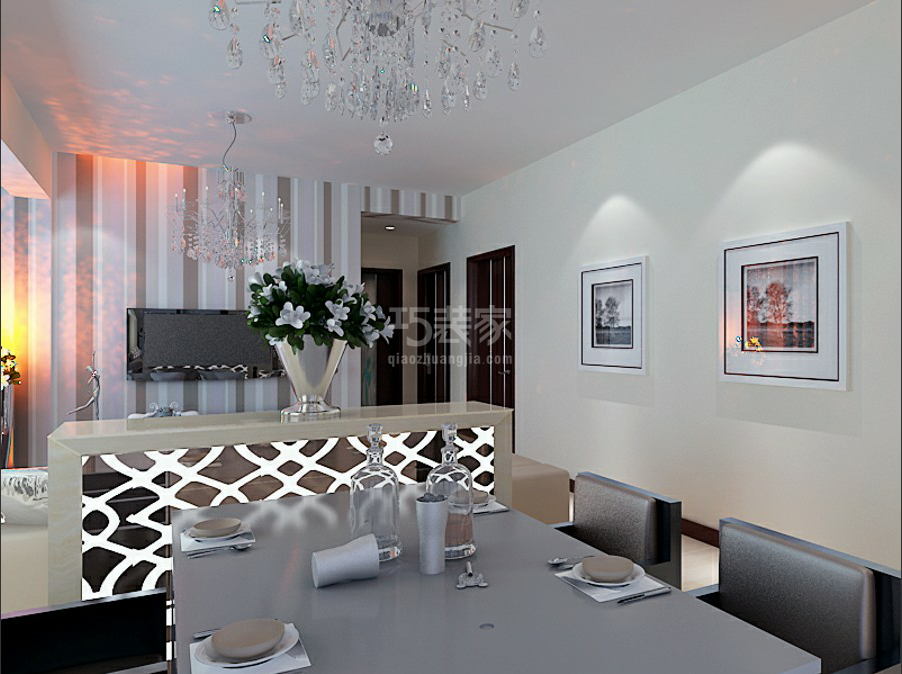 航天城/90平米/现代简约