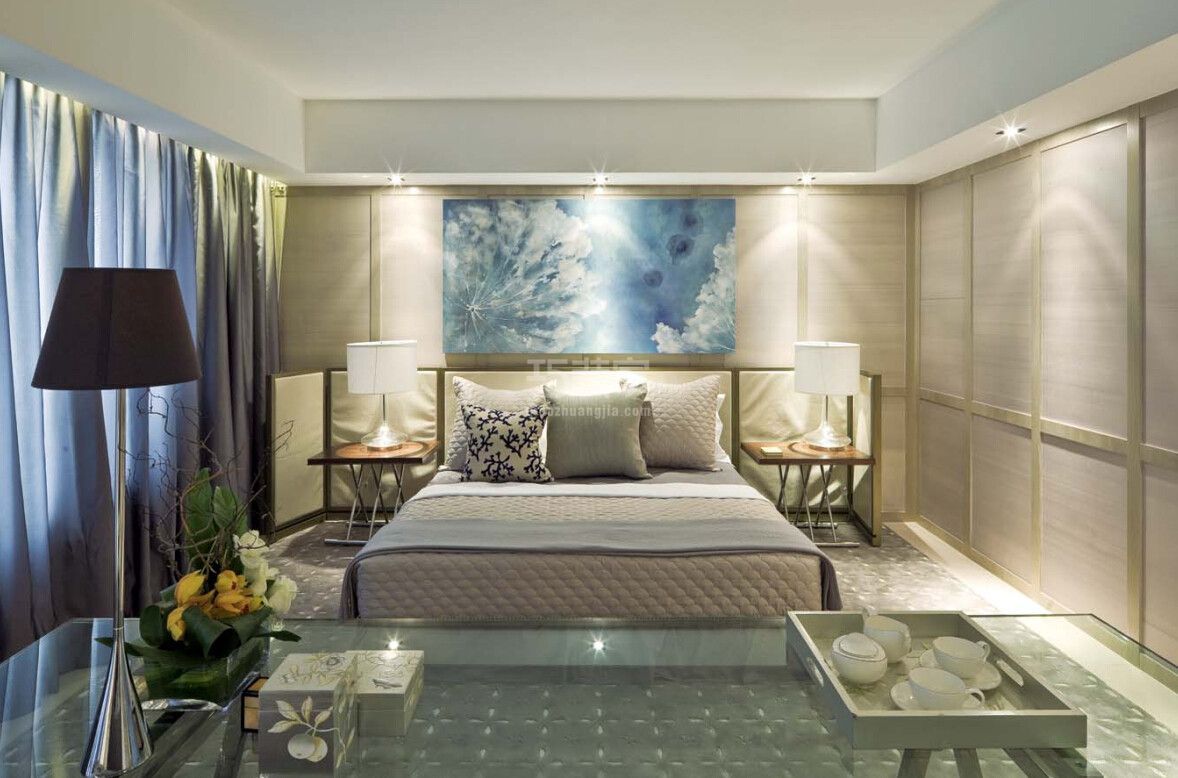 -曲江诸子阶135平米现代简约设计方案