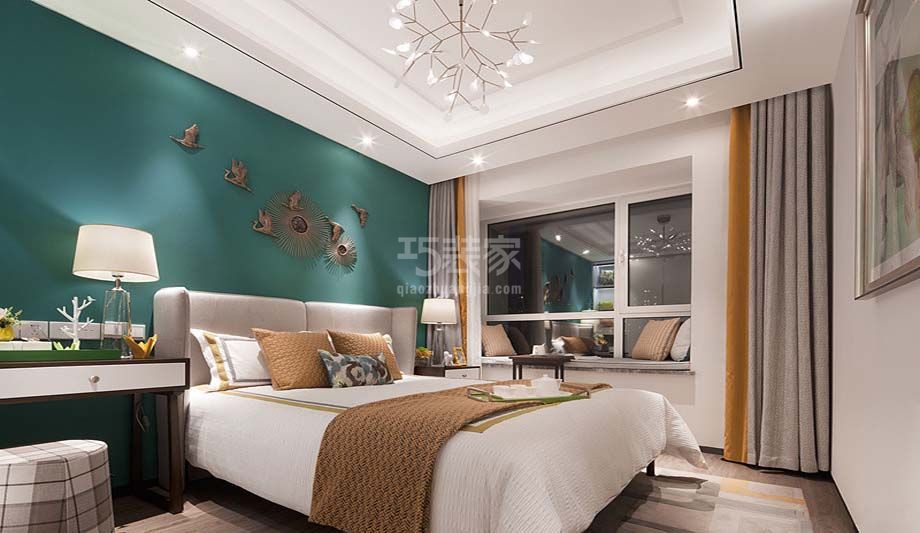 -中冶一曲江山93平米现代简约设计方案