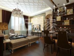 西京医院135平米欧式风格设计方案