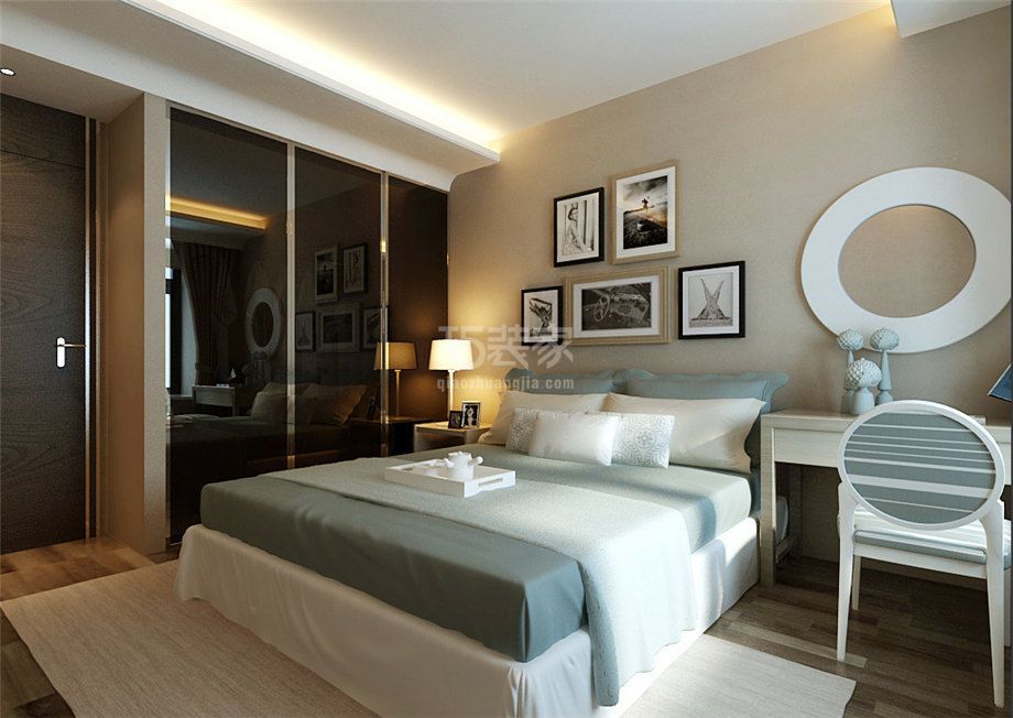 -曲江观邸95平米现代简约