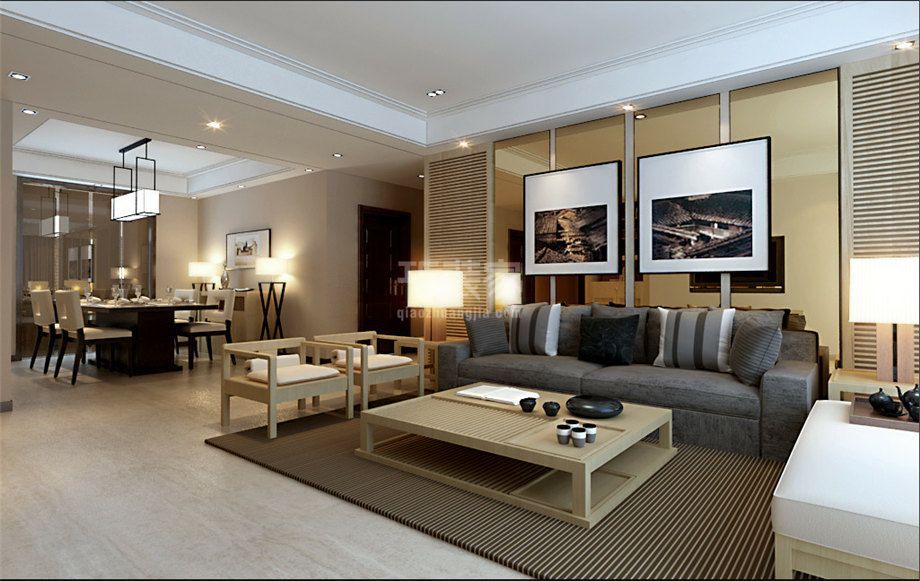 -曲江观邸95平米现代简约