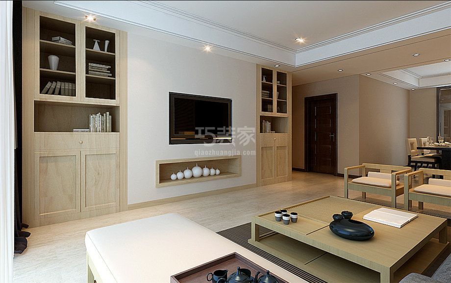 -曲江观邸95平米现代简约