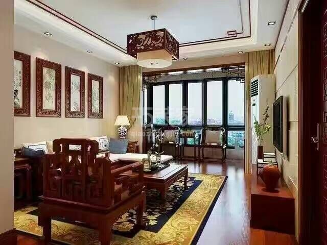 -浐灞西铁小区175平方 中式风格