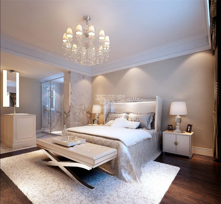 -曲江观邸110平米简欧设计方案