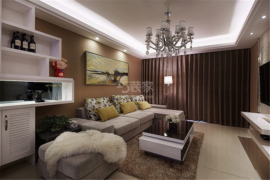 明威橡树湾98平米简约风格设计方案