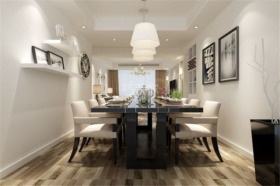 -朱雀佳苑95平现代简约风格设计方案