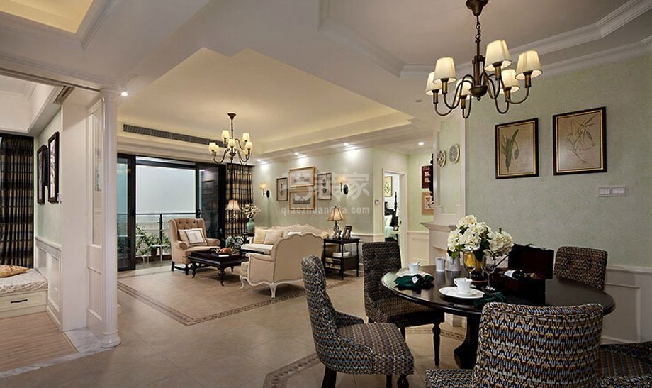 总图-中海小区145平米北欧风格