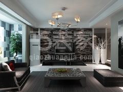 蓝湖树150平米现代简约风格