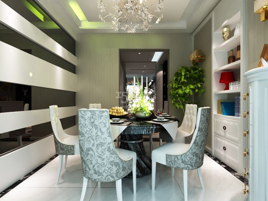 简约风格-蓝湖树150平米现代简约风格