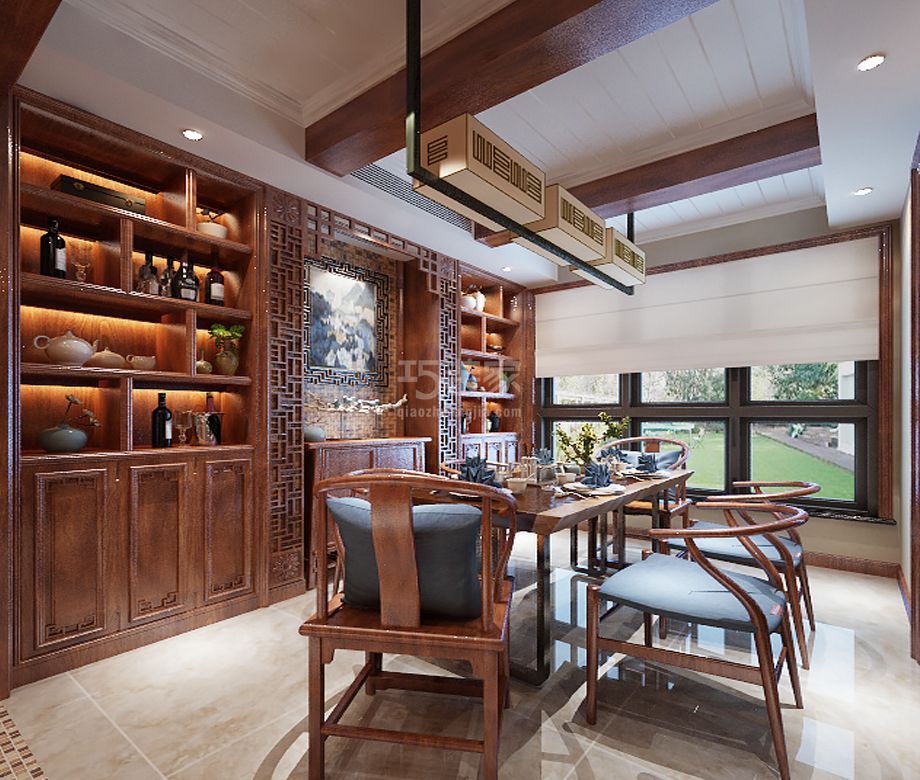 -金辉悦府 135平方米 中式风格