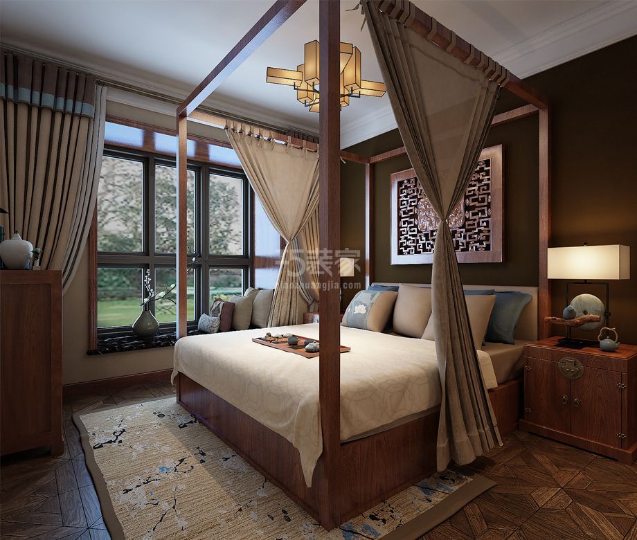 -金辉悦府 135平方米 中式风格