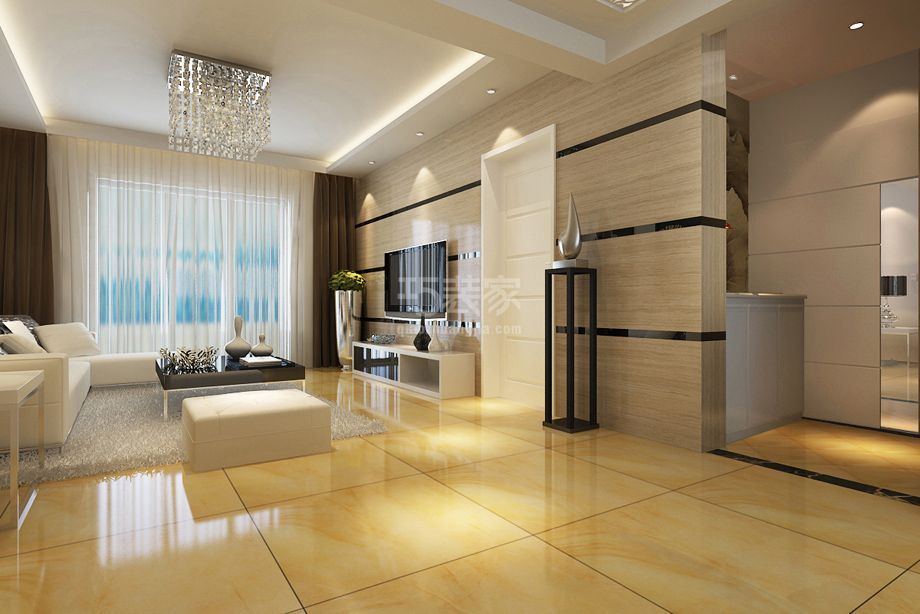 金泰假日花城145平米现代简约风格