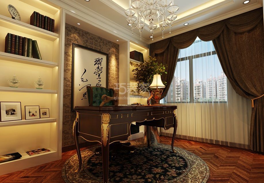 -振业泊公馆160平欧式风格设计方案