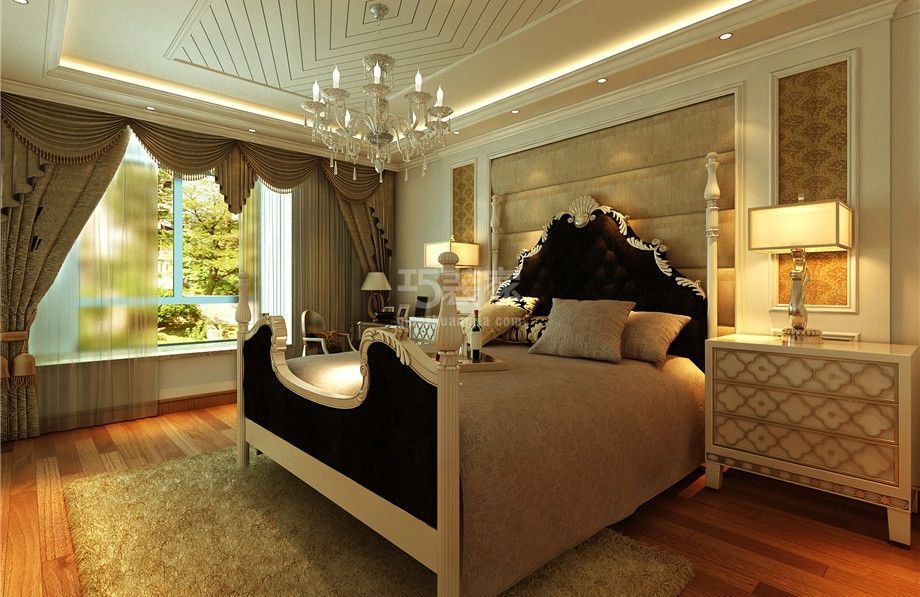 -振业泊公馆160平欧式风格设计方案