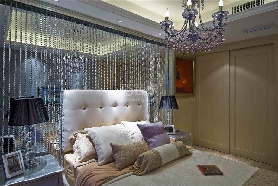 卧室-紫郡长安150平欧式风格设计方案