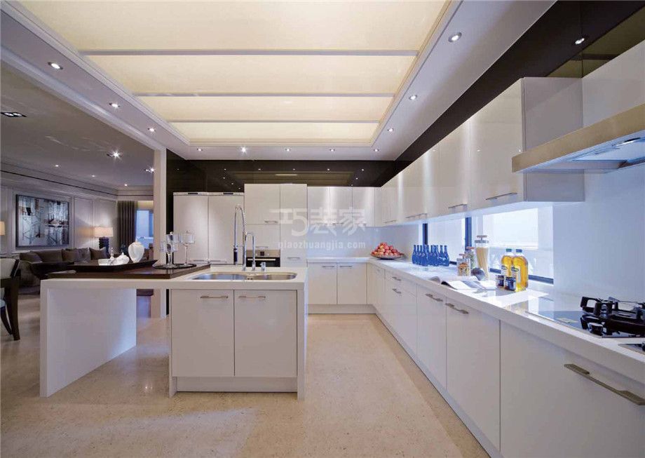 厨房-浐灞半岛198平米欧式风格设计方案