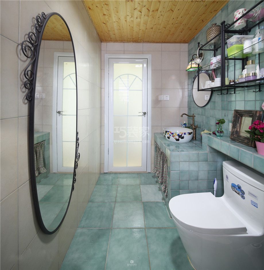 浴室-上和城120平混搭风格设计方案