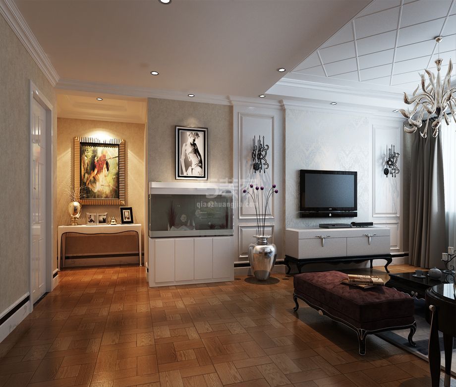 -新旅程 126平方米 简欧