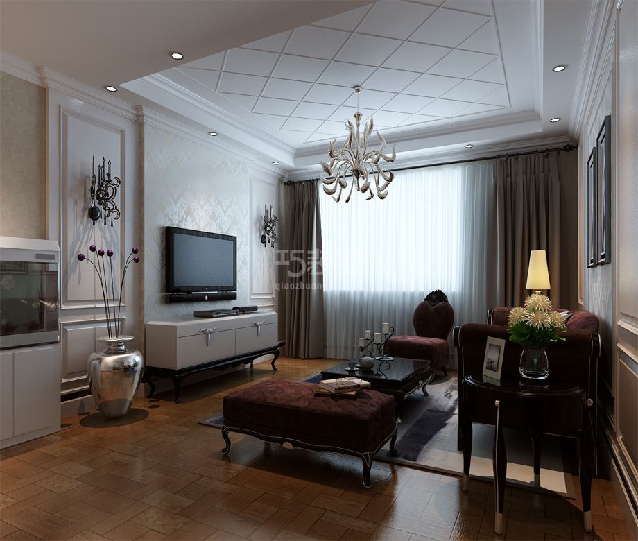 -新旅程 126平方米 简欧