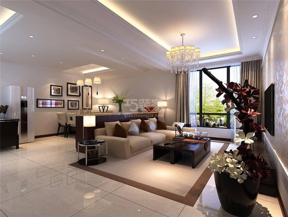 -开元壹号84平米现代简约