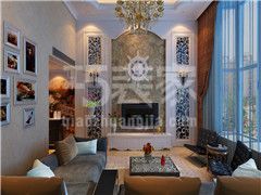 文景小区165平米欧式风格设计方案