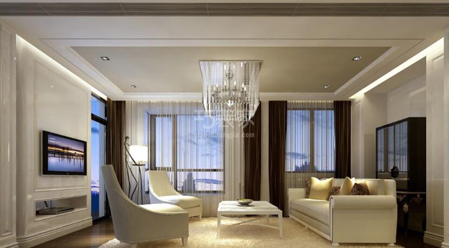 -莱茵小城 200平米 欧式风格