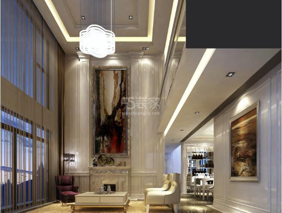 -莱茵小城 200平米 欧式风格