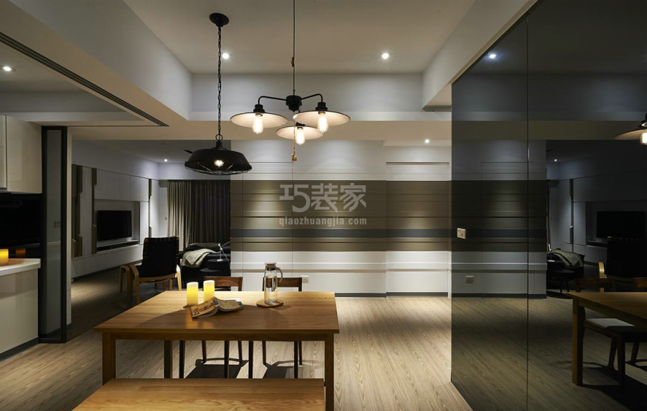 -绿地曲江名城126平米现代简约