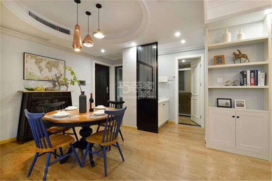 -绿地国际花都118平米现代简约风格设计方案