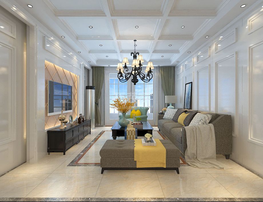 首创漫香君110平米简欧风格