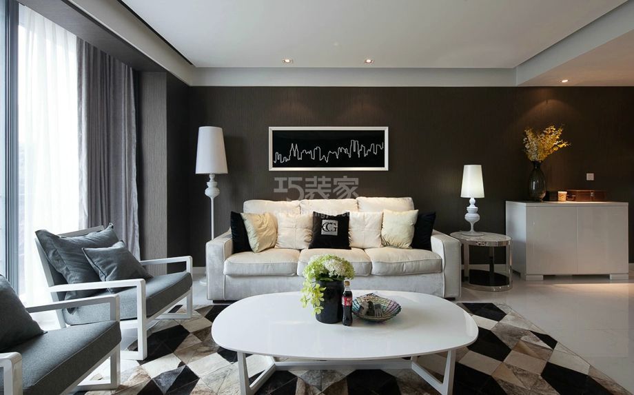 -中国铁建国际城130平米现代简约