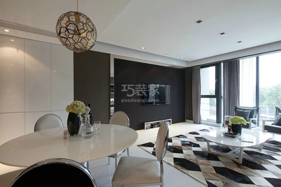 -中国铁建国际城130平米现代简约