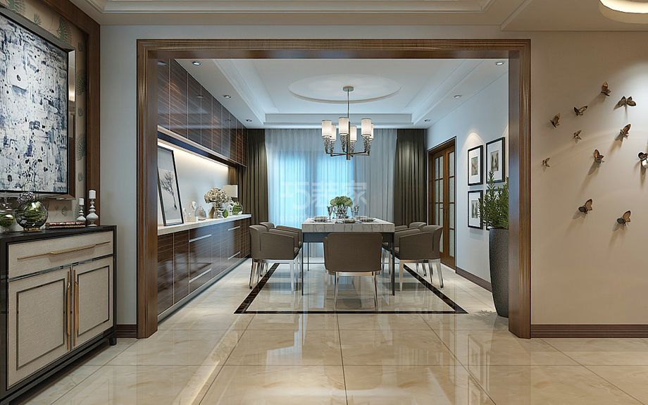 -第四军医大学280平米现代简约