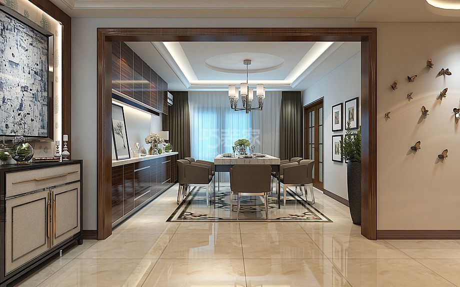 -第四军医大学280平米现代简约