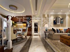 天鹅堡260㎡美式