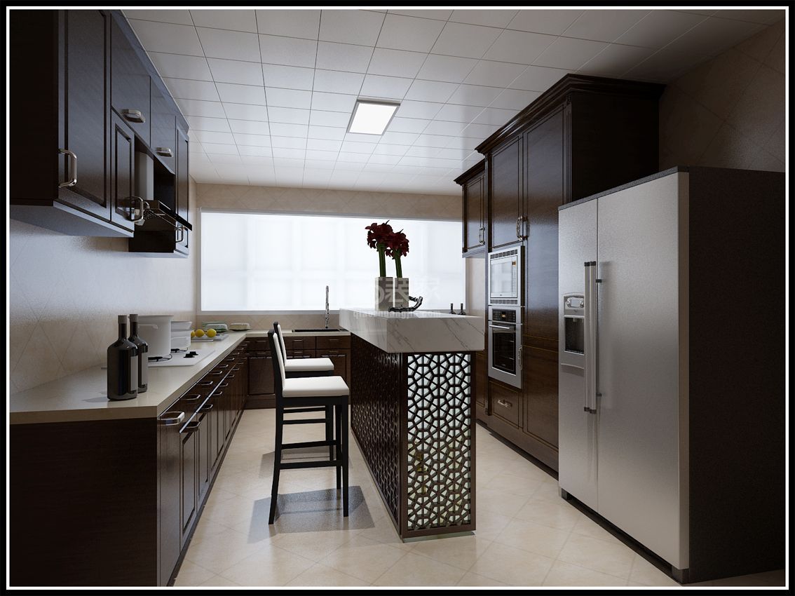 -白桦林居/130平米/中式