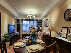 金泰丝路花城126平米简美风格