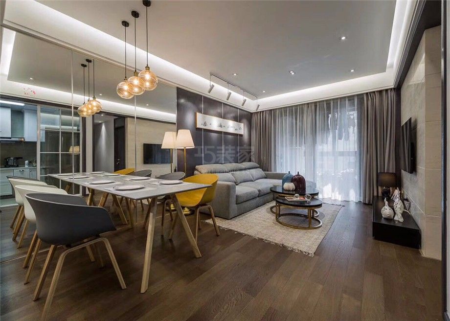 -开元壹号92平简约风格设计方案