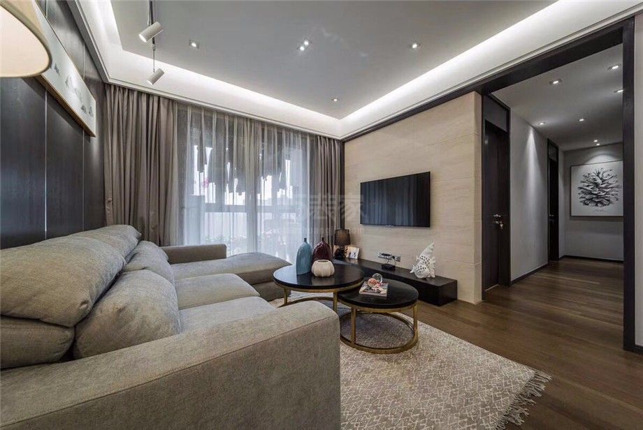 -开元壹号92平简约风格设计方案