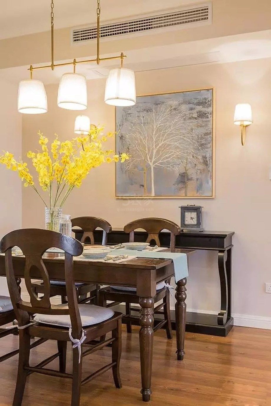 -龙湖花千树160平米美式风格